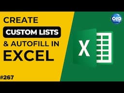 How to Create Custom and Autofill Lists in Excel