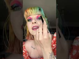rainbow makeup tutorial 🌈
