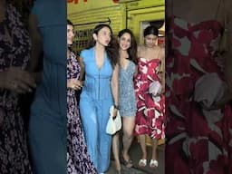 #PragyaJaiswal and #RakulPreet step out after a fun evening spent with their girl gang🌟
