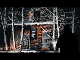 Searching on Google Maps Led Me to Abandoned House on a Cold Winter Night【4K】