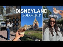 DISNEYLAND VLOG 🐭✨🤍 2025 (disneyland hotel, best food, solo trip!)