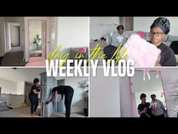 Niyah's Bedroom Update + DIY Bow Ribbon Mirror  | Lot's Of DIY + More