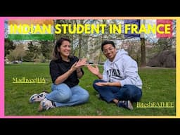 INDIAN Student experience in FRANCE| Part - 1 | @riteshinparis #educationfrance #indiansinfrance