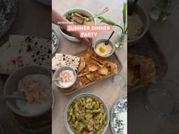 Let’s host a summer dinner party 🍴🌷