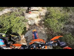 KTM EXC 300 VS ROCKY TERRAIN