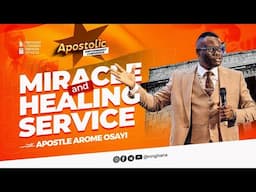MIRACLE & HEALING SERVICE || AEC '25 || APOSTLE AROME OSAYI || 15-06-2025