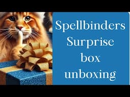 Spellbinder Surprise Box 2025 unboxing