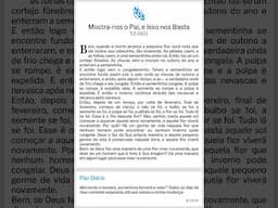 Pão Diário: Mostra-nos o Pai, E Isso nos Basta - WMB