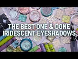 One & Done Iridescent Eyeshadows Perfect for the Pool Tile Eyeshadow Trend