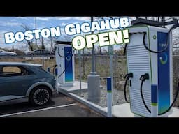 Launch Day at bp pulse Boston Gigahub | Quick Charge # 20 - New England's Biggest (Non-Tesla) Hub