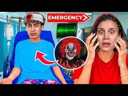 EVIL CLOWN ATTACKED FERRAN at 3AM! (The Royalty Family)