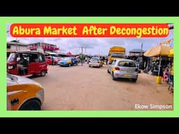 The Abura Market In Cape Coast After Decongestion