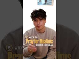 Here are 5 ways to pray for Muslims during the month of Ramadan #prayer #christianity