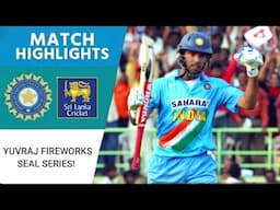 India Thrash Sri Lanka | Yuvraj’s Fireworks & Uthappa’s Blitz Seal Series! | Match Highlights