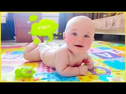 Tiny Belly Laughs: The Cutest Baby Giggles Ever || Peachy Vines