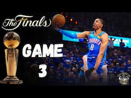Who Takes The Series Lead? Thunder vs Pacers NBA Finals Game 3 | Live Reactions & Commentary