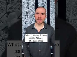 What Joel should have said to Abby in The Last of Us #thelastofus #shorts