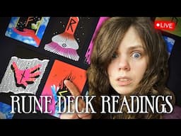 This Deck Is Teaching Me To Read Runes | Threads of Fate Sunstone Runic Oracle LIVE Readings