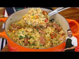 ALMOÇO DE UMA PANELA SÓ - RÁPIDO - FÁCIL - ECONÔMICO - DELICIOSO - SIMPLES - Receitas de Pai