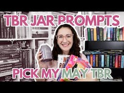 tbr jar prompts pick what I read in may 🫙💖📖 may tbr
