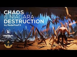 Chaos & Niagara Destruction: A Beginner Real-Time VFX Course in Unreal Engine 5 by RedefineFX