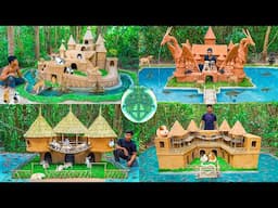 Building Jungle Castles for Rescue Animals – Watch the Process!