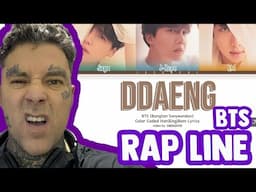 Rapper FIRST TIME REACTION to BTS RM, SUGA, j-hope ‘DDAENG (Color Coded Lyrics)