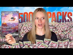 OPENING 500 PACKS OF POKEMON 151!