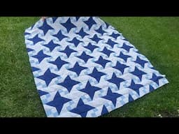 Charity Quilt sewing | Milky Way quilt