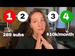 How to make $10k/month on YouTube (even with a small channel)