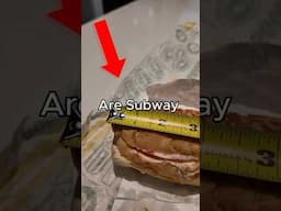 Is a Subway Footlong actually a footlong?
