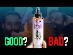 Rosemary Castor Oil For Hair Growth by Sesa - Is It Good? | Bearded Chokra