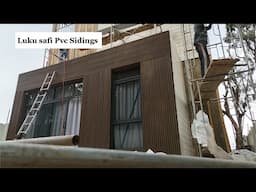 How to clad the exterior of your wall with our Luku safi pvc sidings
