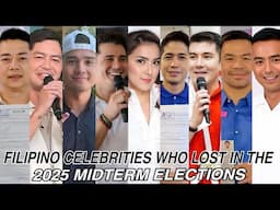 Filipino Celebrities who lost in the  2025 Mid-term Elections