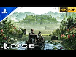(PS5 PRO) Indiana Jones LOOKS BEAUTIFUL ON PRO | RAY-TRACING Realistic Graphics Gameplay