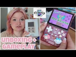 unboxing the CUTEST pink gaming console 🌸✨🥰 | batleXP G350 |