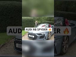 You Won’t Believe How Small the Audi R8 Spyder’s Boot Space Is!