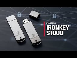 IronKey S1000 Secure USB Drive - 8GB-128GB - Kingston