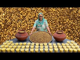 Desi Summer Drink Recipe 😋😋😋 Sattu Drink Making | Veg Village Food