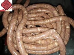Linguiça  caseira apimentada bem fininha, Essa você vai gostar.
