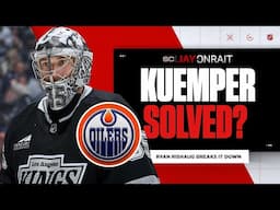 How did Oilers solve Darcy Kuemper?