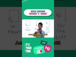 CONHEÇA A DIFERENÇA DE "BETWEEN" E "AMONG" #ingles #dicaingles #shorts