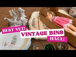 Vintage & Antique Goodwill Bins Haul - One of My Best Ones Yet!