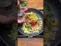 Easy high protein noodles recipe #chickennoodles