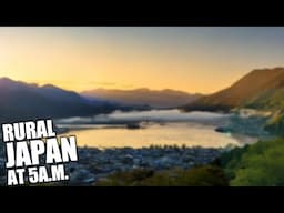 Exploring Beautiful Rural Japan at 5 a.m. - [Before it Vanishes]