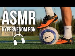 ASMR Training Session For Soccer / Football In Nike Hypervenom RGN