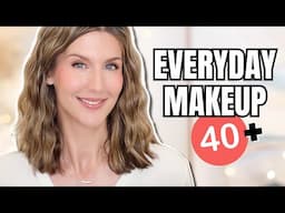 Easy Everyday Makeup Routine for Mature Skin + Tips | Over 40 Beauty