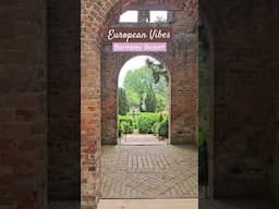 Beautiful European vibes (except for this...)