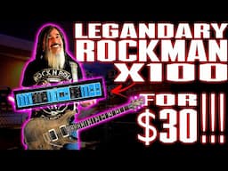ROCKMAN X100… For $30???!!!… 80s Guitar LEGEND IS BACK As A Plugin!!!