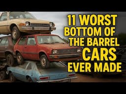 Worst Cars Ever Made - We're talking Bottom of The Barrel